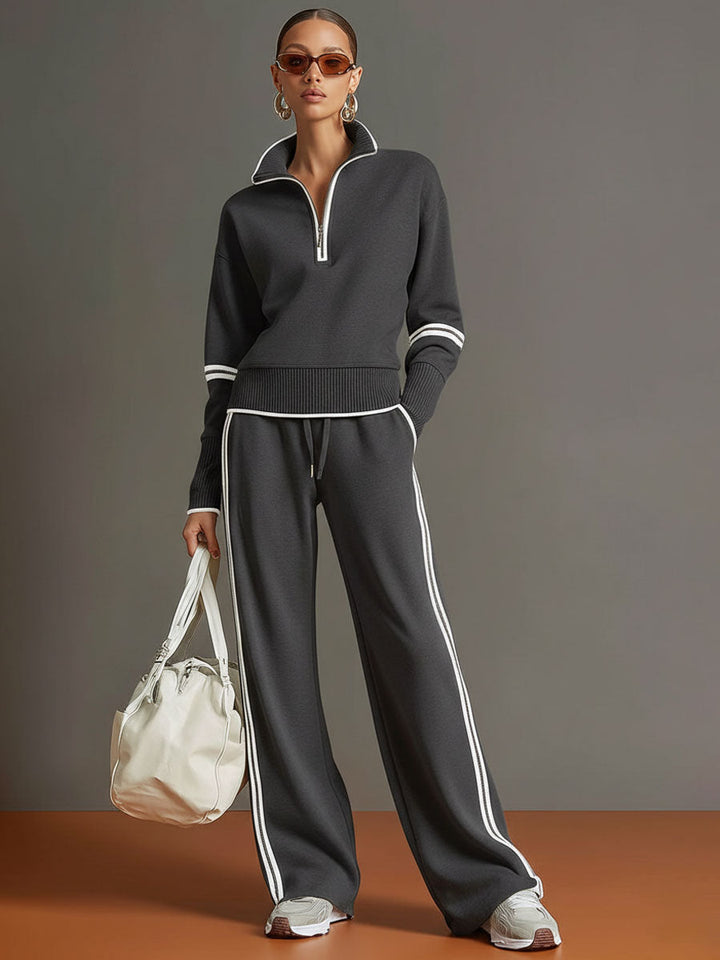 Charlotte – blouse and wide-leg pants