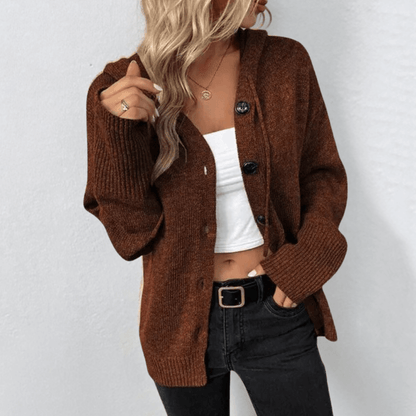 Brittan Knitted button cardigan