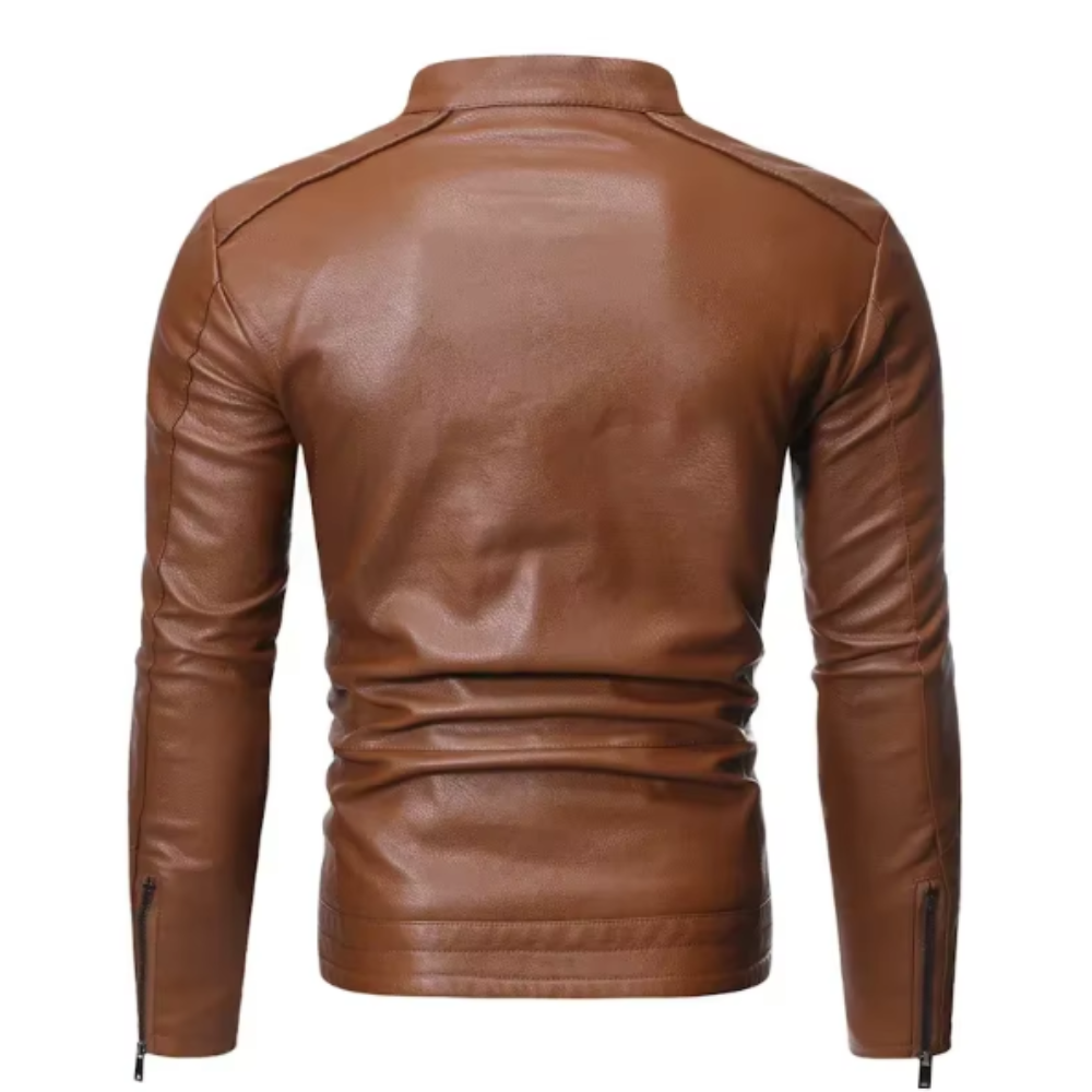 Luis Elegant Leather Jacket