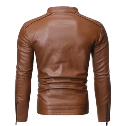 Luis Elegant Leather Jacket