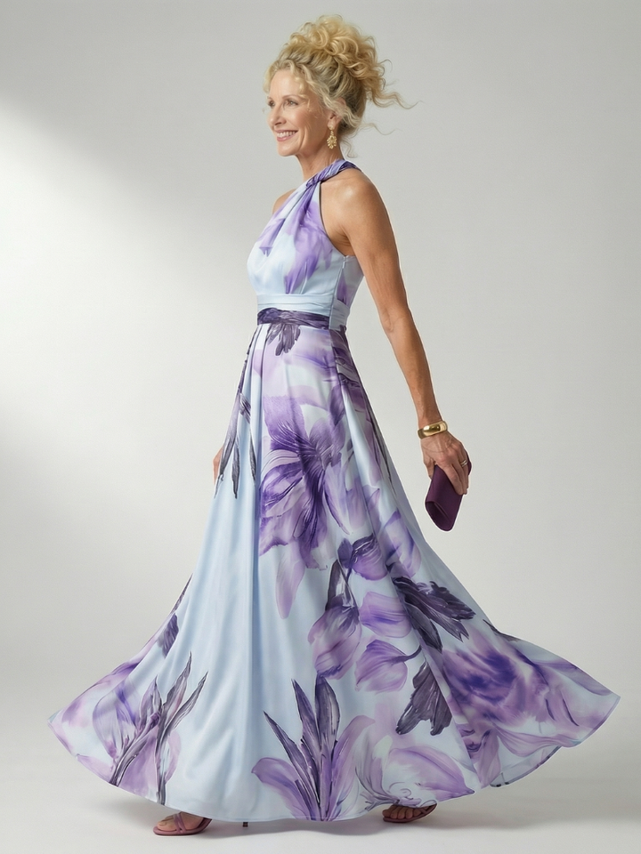 Magnolia Light Floral Maxi Dress