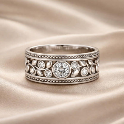 Elegante ring met zirkonia