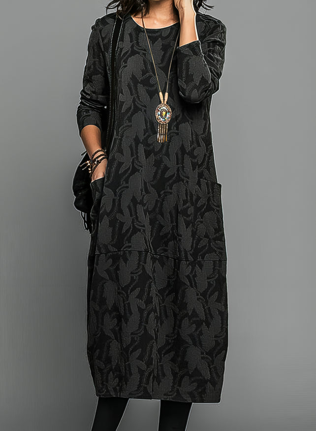 Amelia Casual Crew Neck Spring Dress