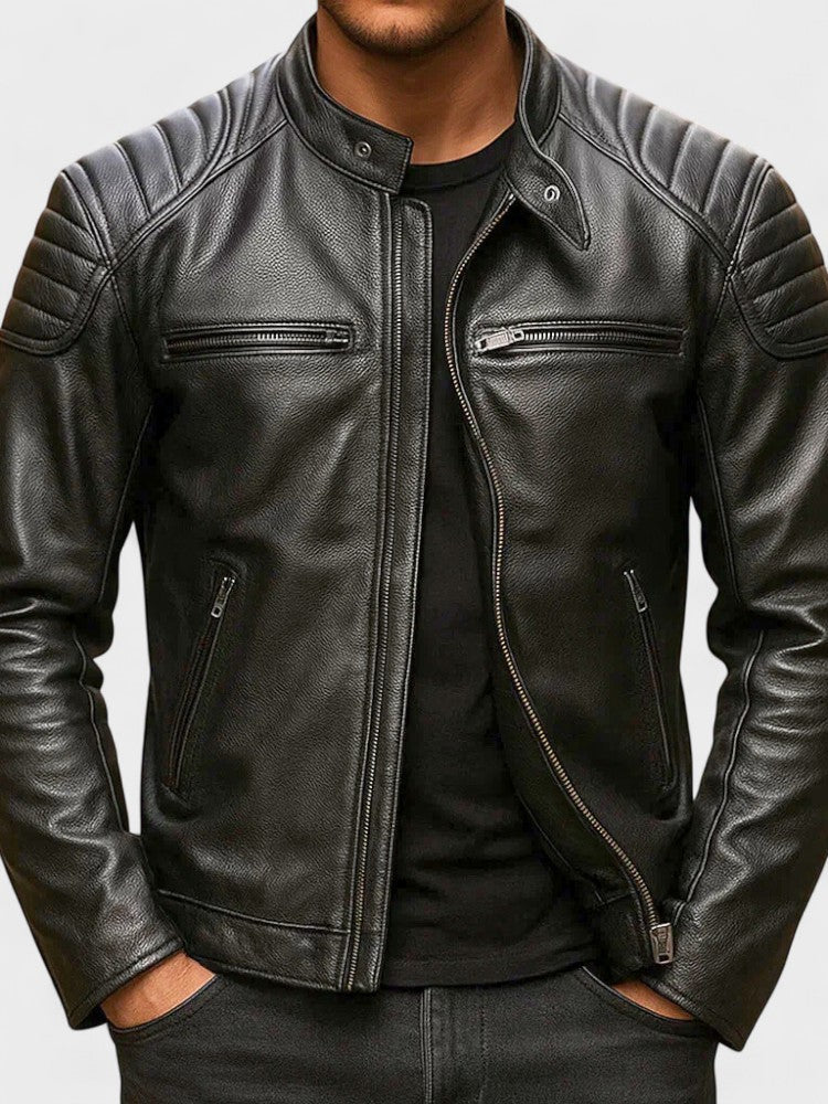 Troels™ | Leather Jacket