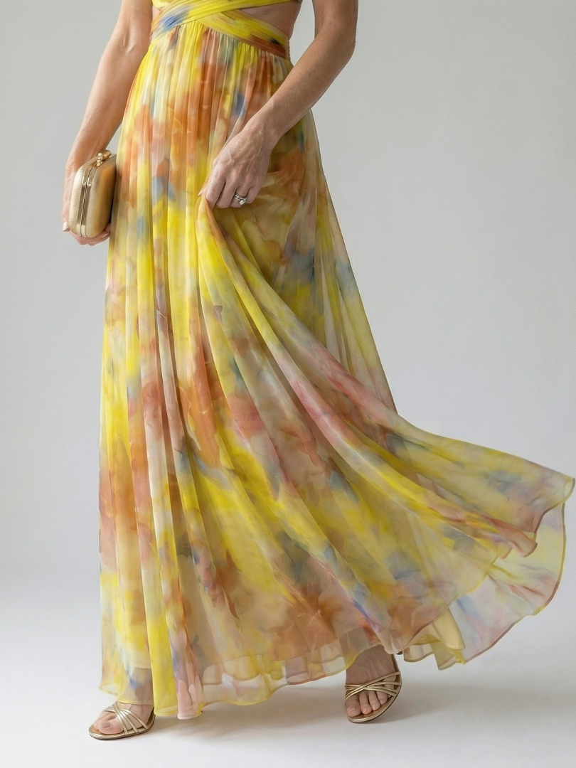 Marceline Soft Wrap Maxi Dress