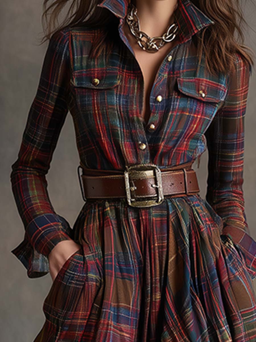 Stella | Classic Elegant Shirt Dress