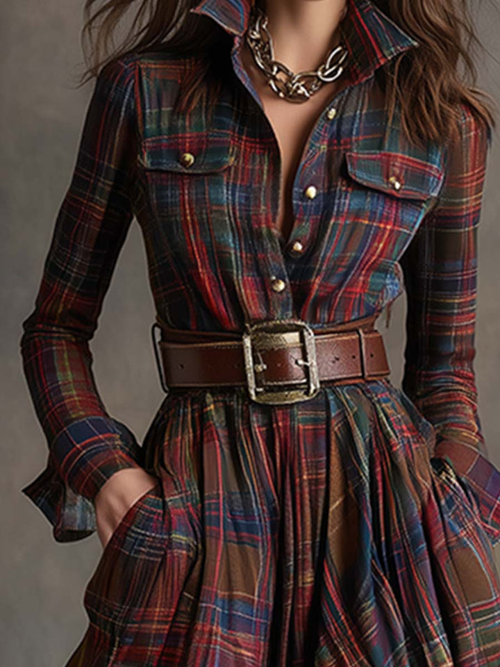 Stella | Classic Elegant Shirt Dress