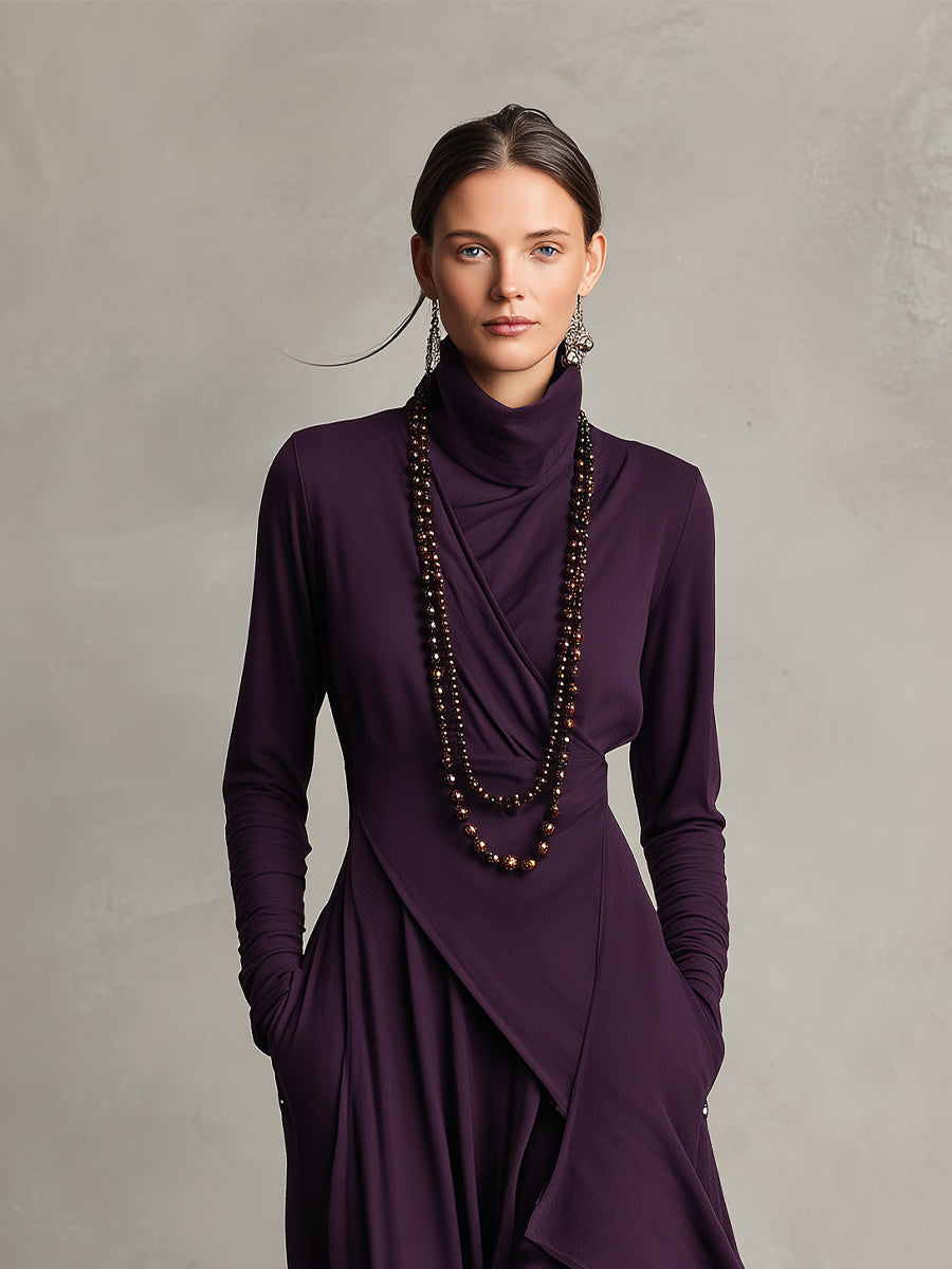 Nola Bohemian Draped Maxi Dress