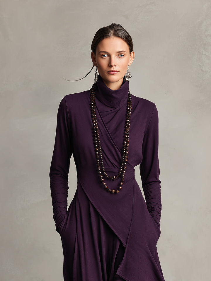 Nola Bohemian Draped Maxi Dress