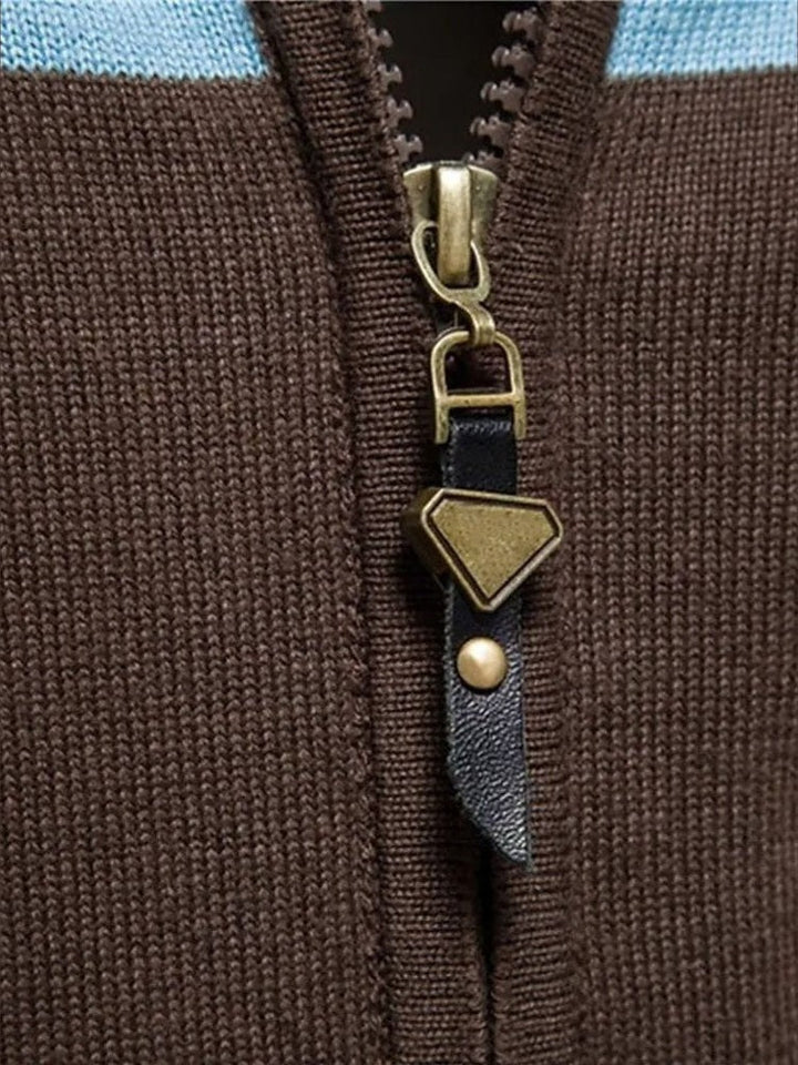 Anders™ | Knitted Cardigan with Zipper Closure