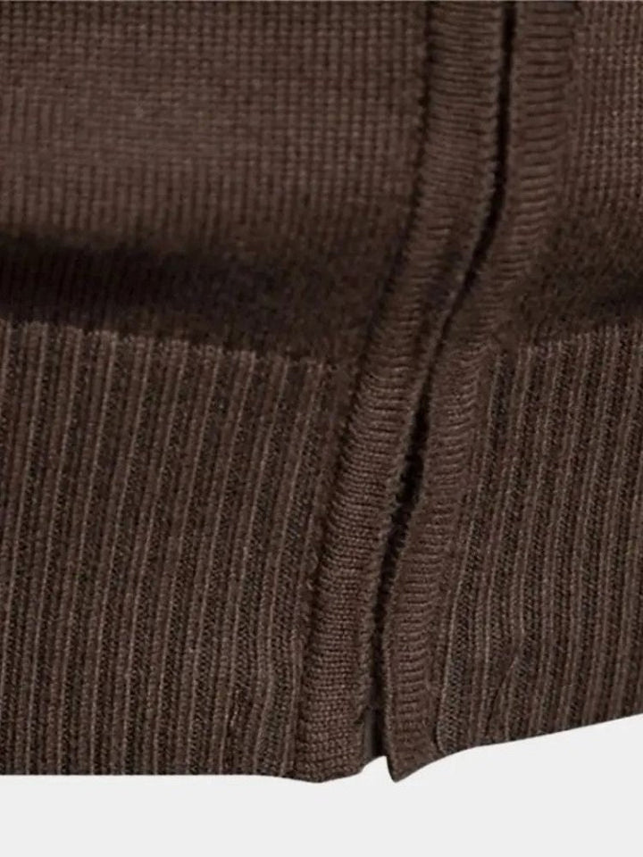 Anders™ | Knitted Cardigan with Zipper Closure