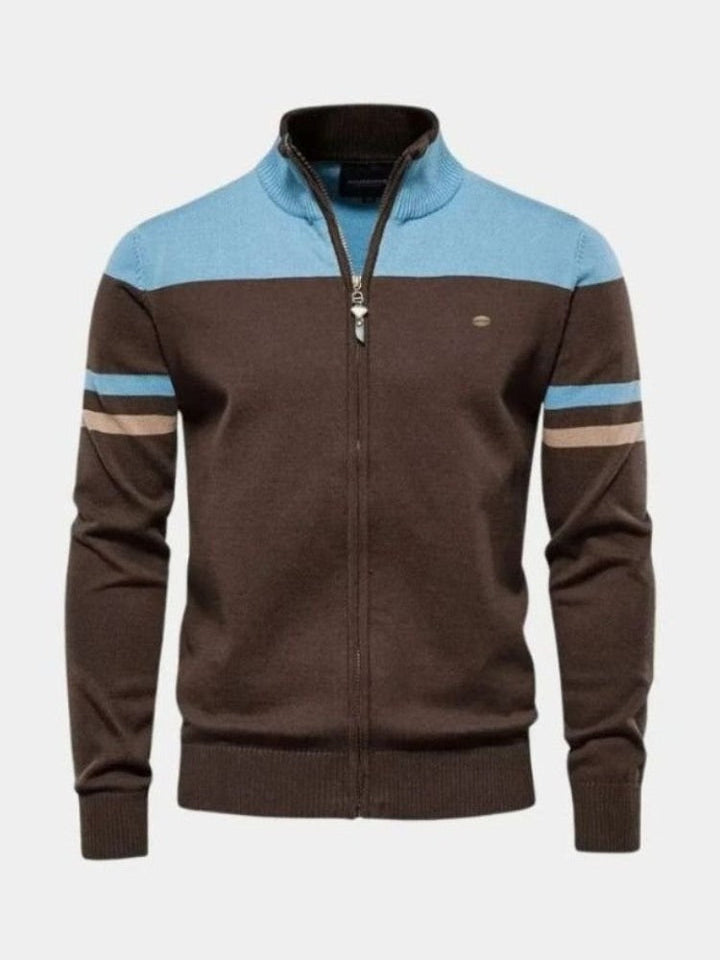 Anders™ | Knitted Cardigan with Zipper Closure
