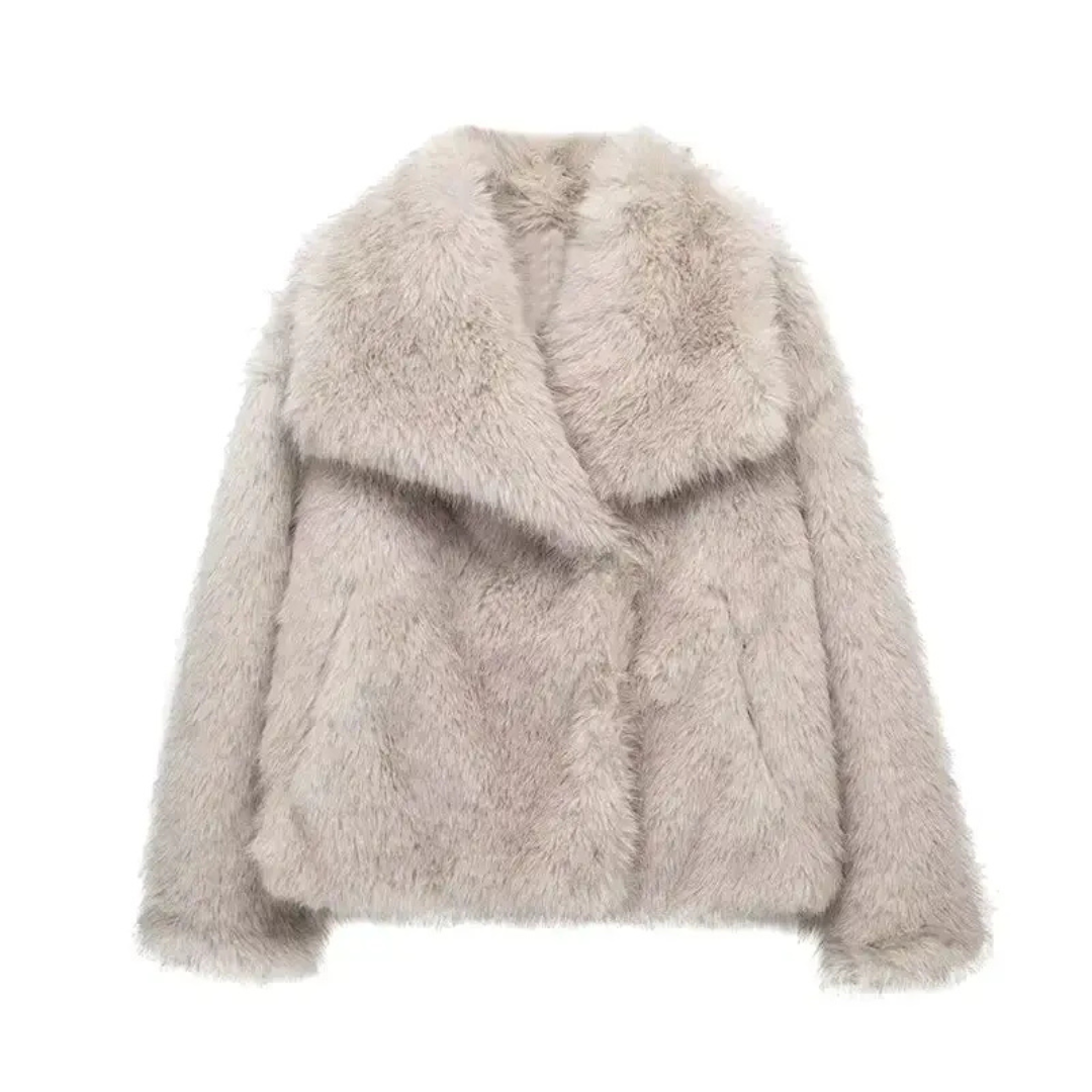 Hazel Faux Fur Coat