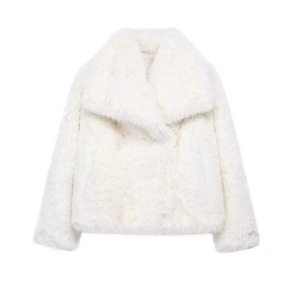 Hazel Faux Fur Coat