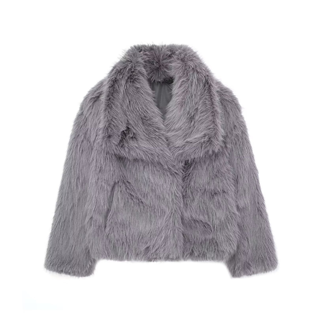 Hazel Faux Fur Coat