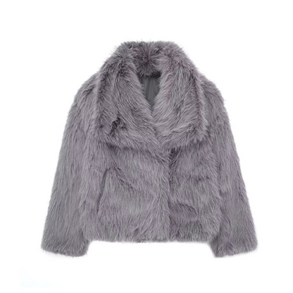 Hazel Faux Fur Coat