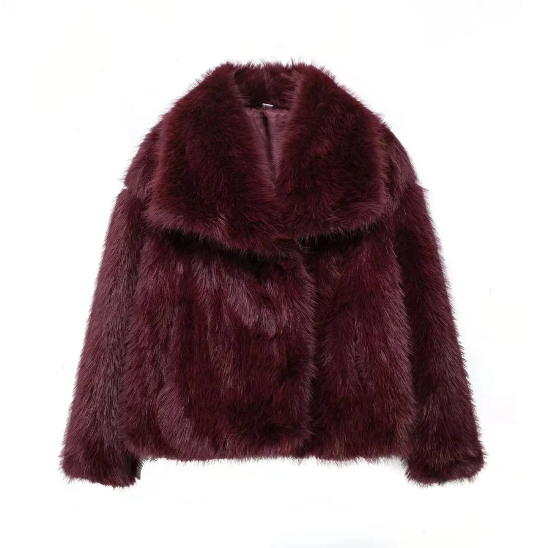 Hazel Faux Fur Coat