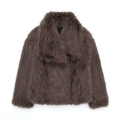 Hazel Faux Fur Coat
