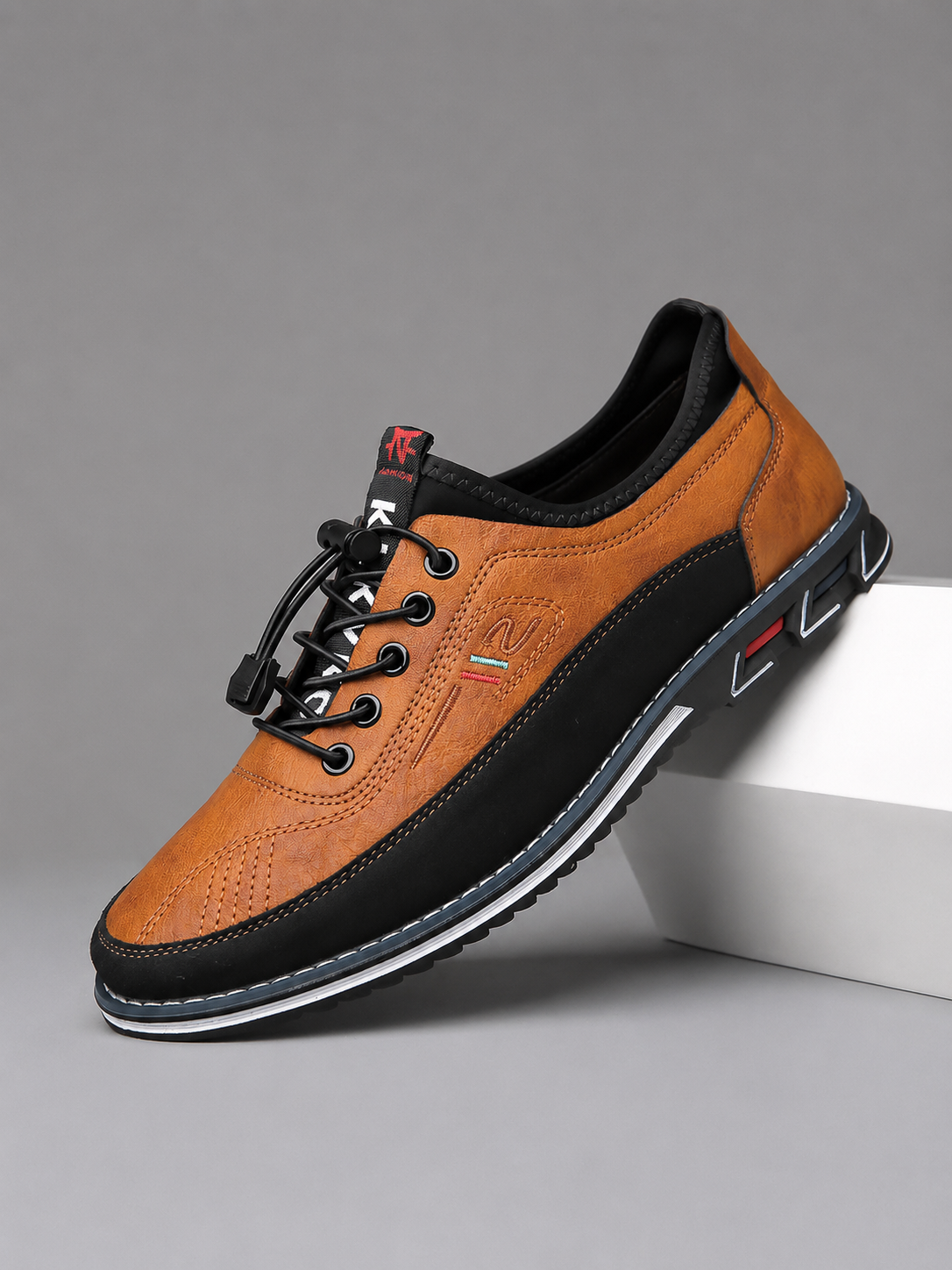 Philipp Oxford-leren schoenen