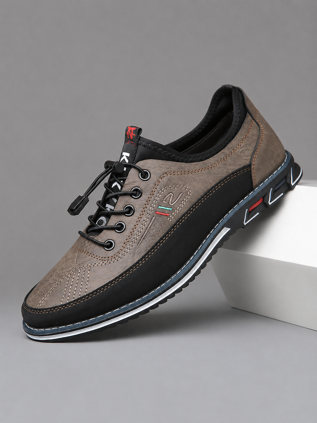 Philipp Oxford-leren schoenen