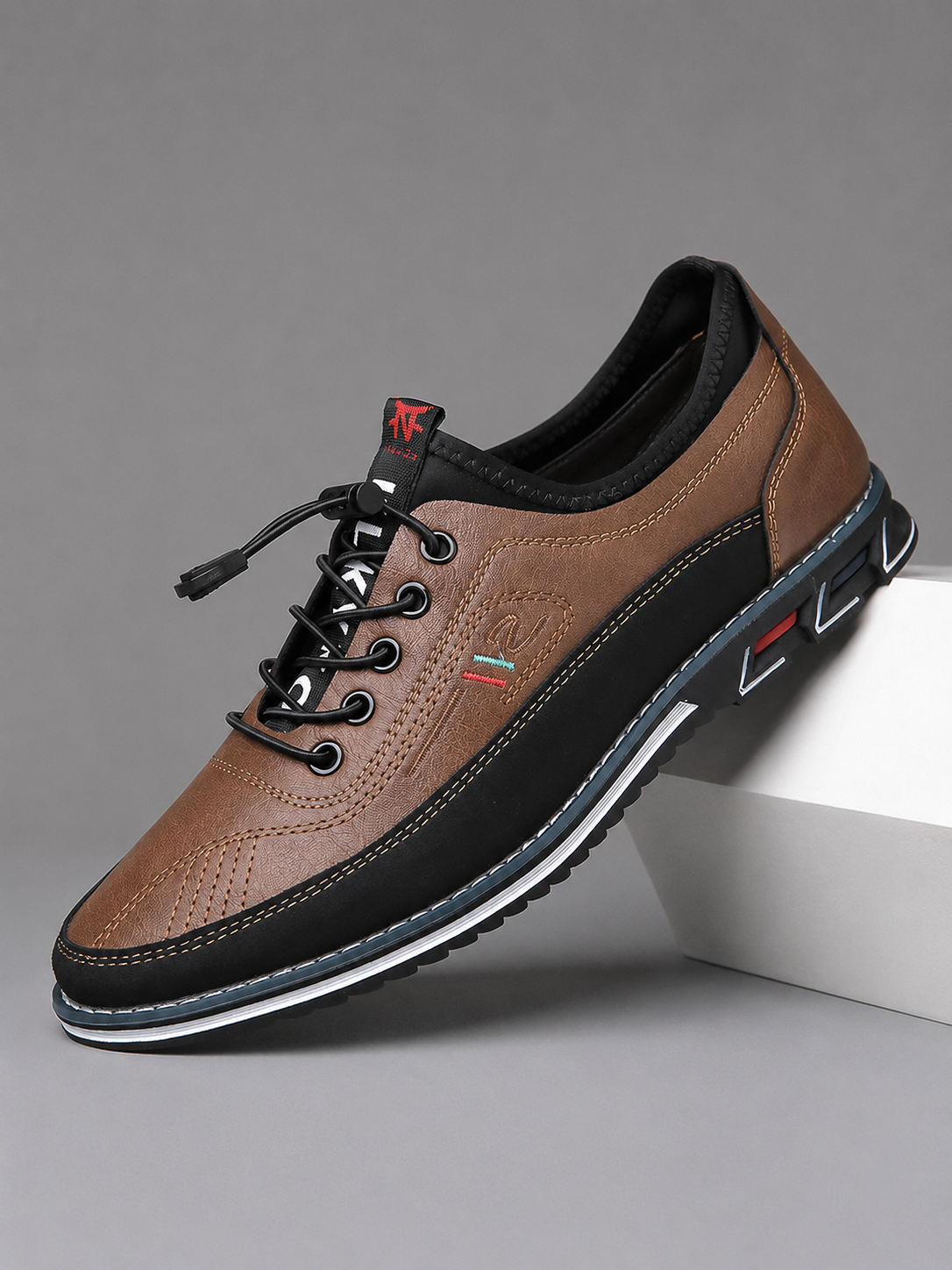 Philipp Oxford-leren schoenen