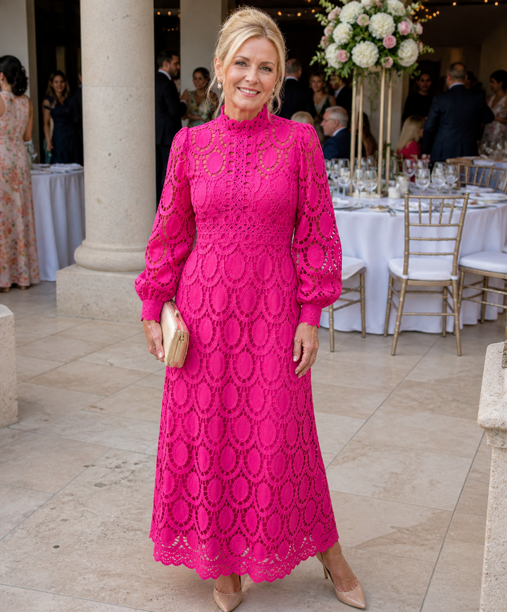 Elowen Lace Midi Dress