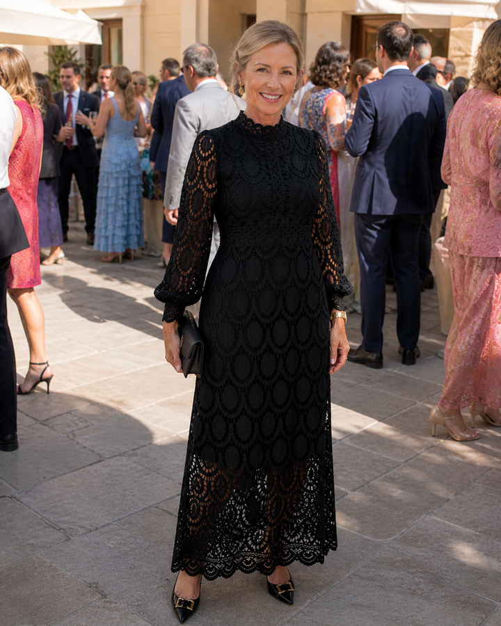 Elowen Lace Midi Dress