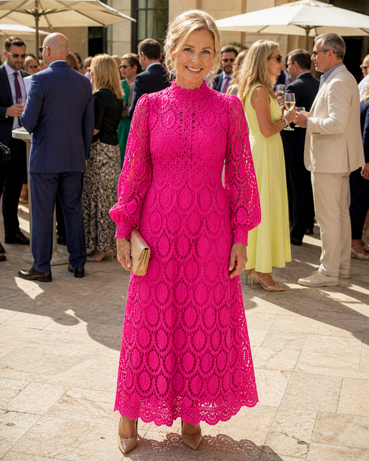 Elowen Lace Midi Dress