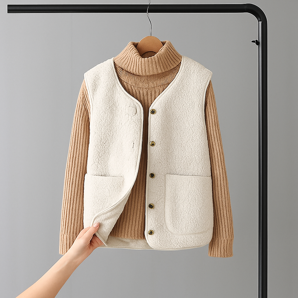 Simone Soft Teddy Vest