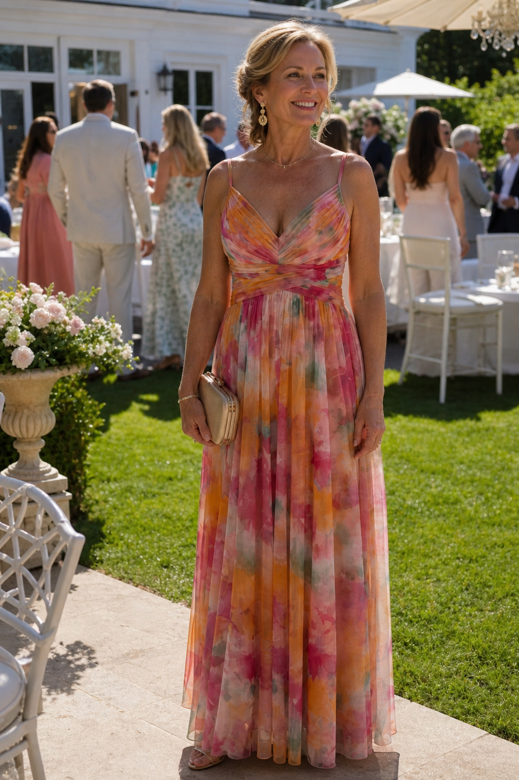 Marceline Soft Wrap Maxi Dress