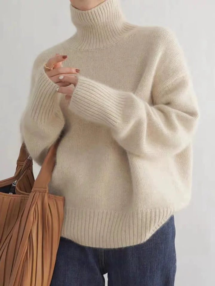 LINEA High-neck jumper