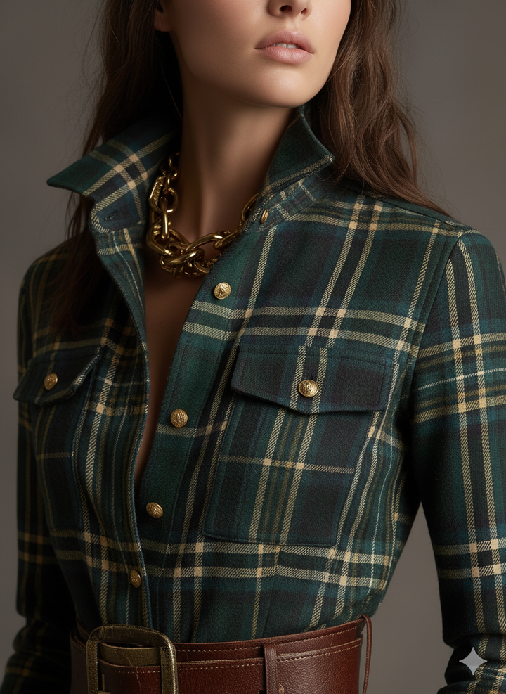 Stella | Classic Elegant Shirt Dress