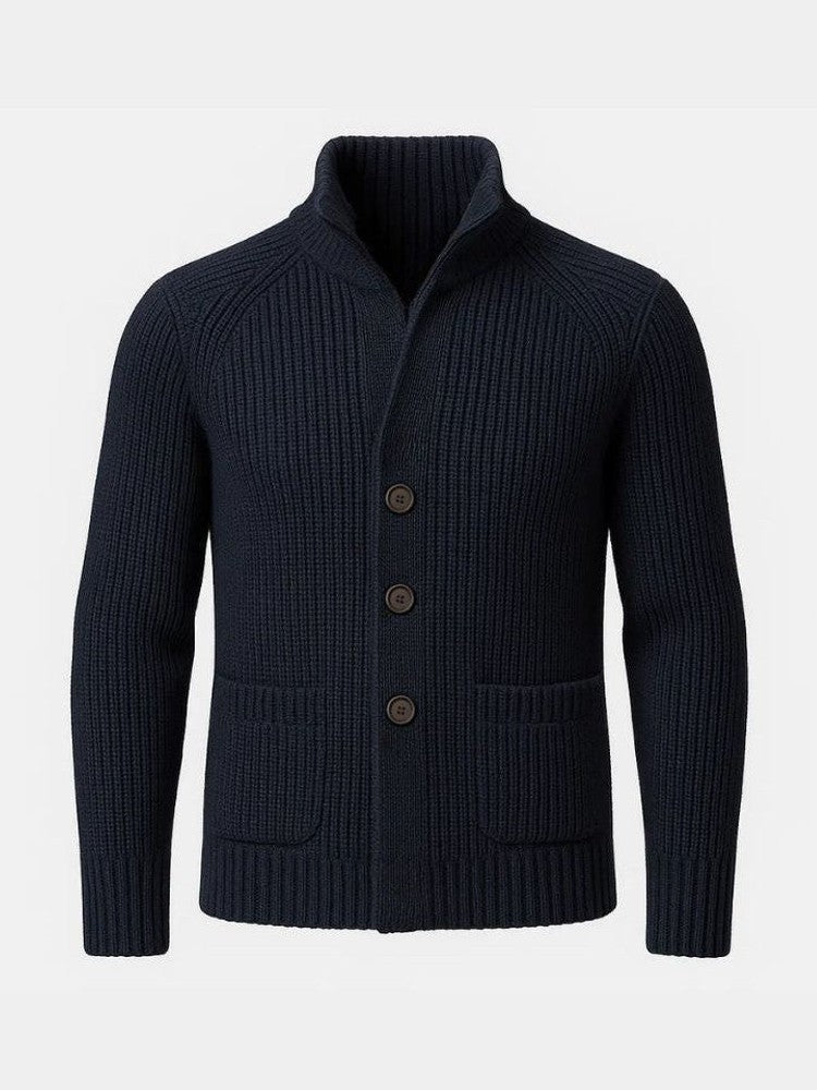 Henrik™ | Button-Up Knit Jacket