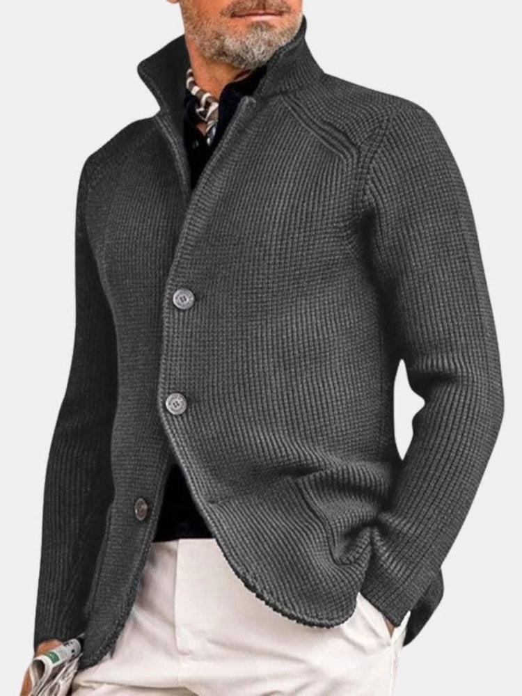 Henrik™ | Button-Up Knit Jacket