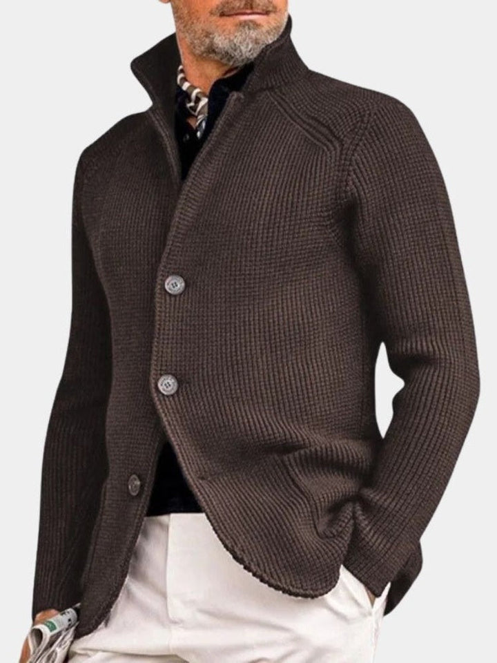 Henrik™ | Button-Up Knit Jacket