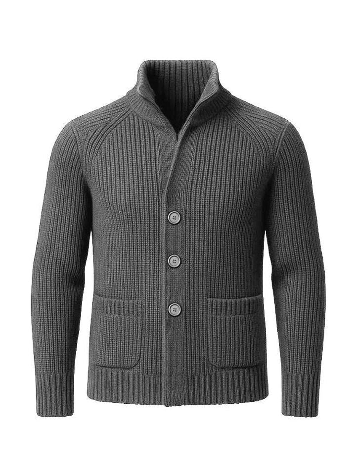 Henrik™ | Button-Up Knit Jacket