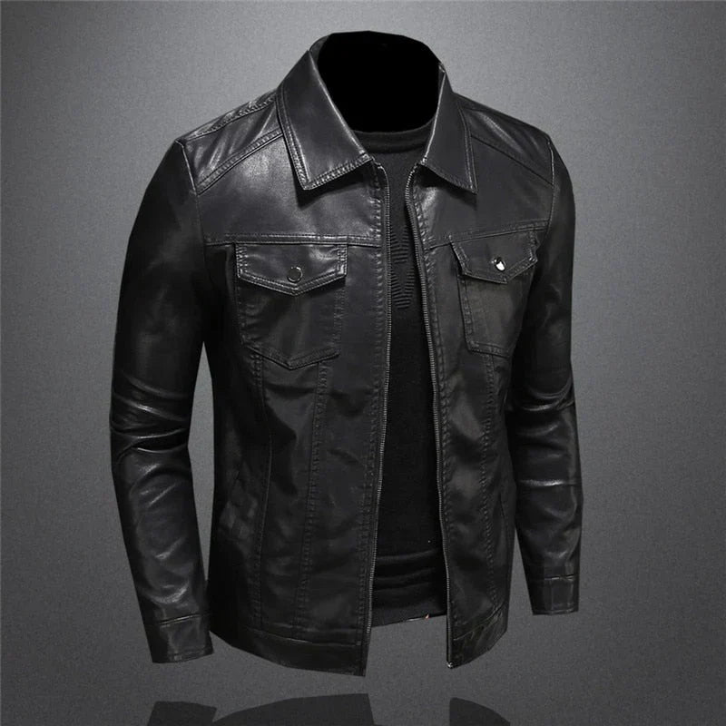 Sergio™ | Leather Jacket