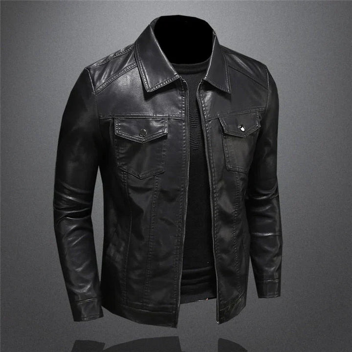Sergio™ | Leather Jacket