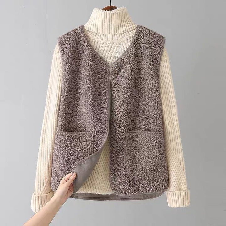 Simone Soft Teddy Vest