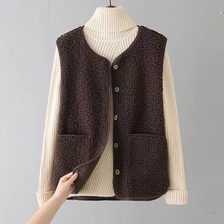 Simone Soft Teddy Vest