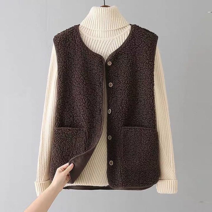 Simone Soft Teddy Vest