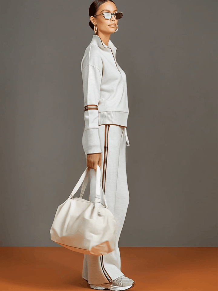 Charlotte – blouse and wide-leg pants