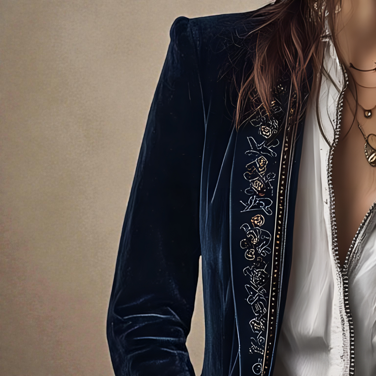 Poppy Luxurious Velvet Jacket