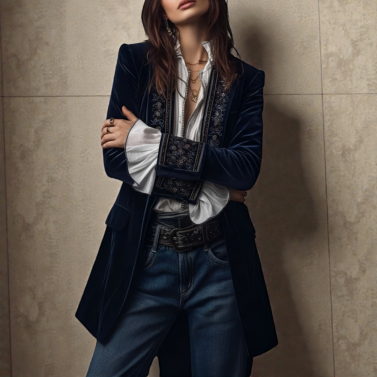 Poppy Luxurious Velvet Jacket