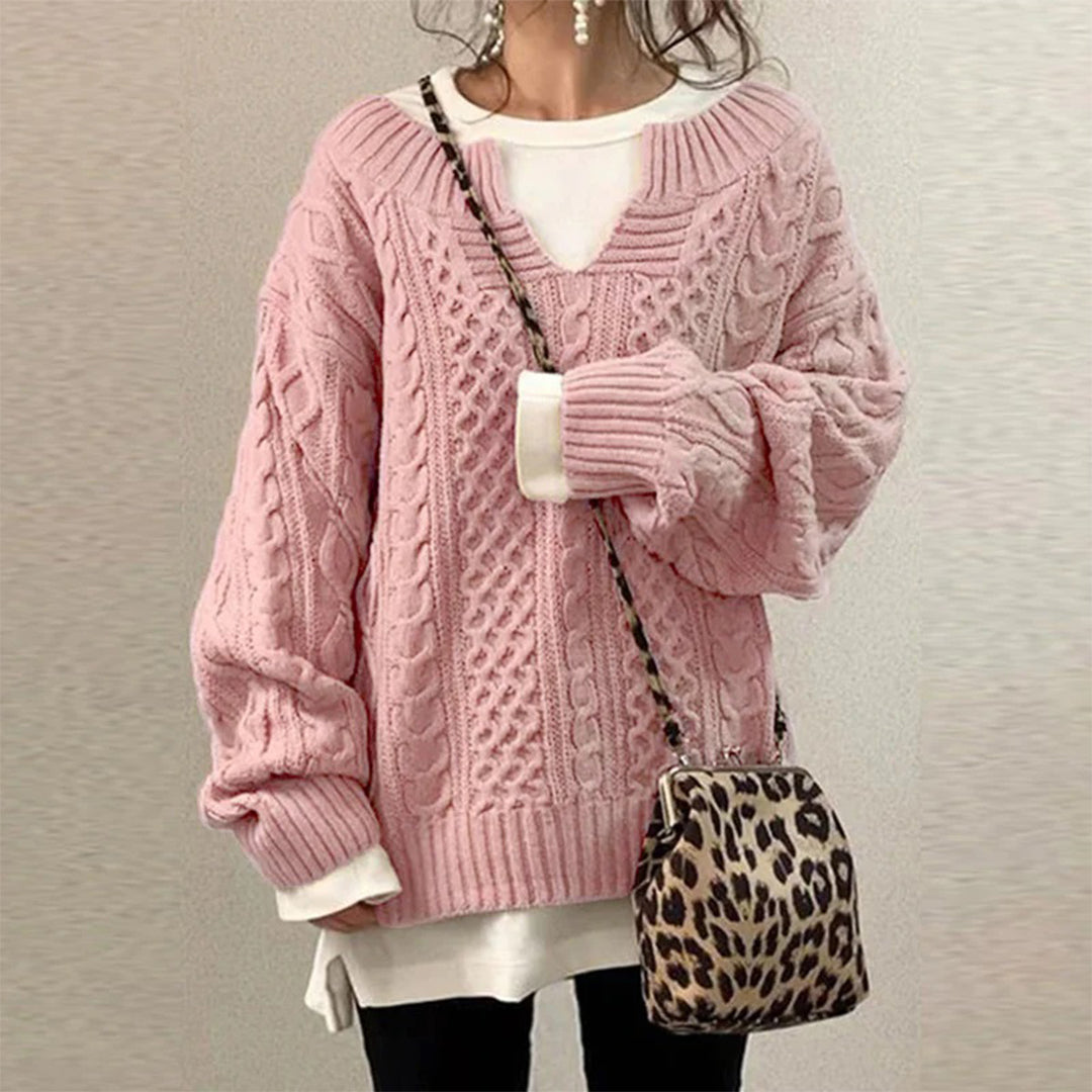 STACY Oversized Knit Jumper