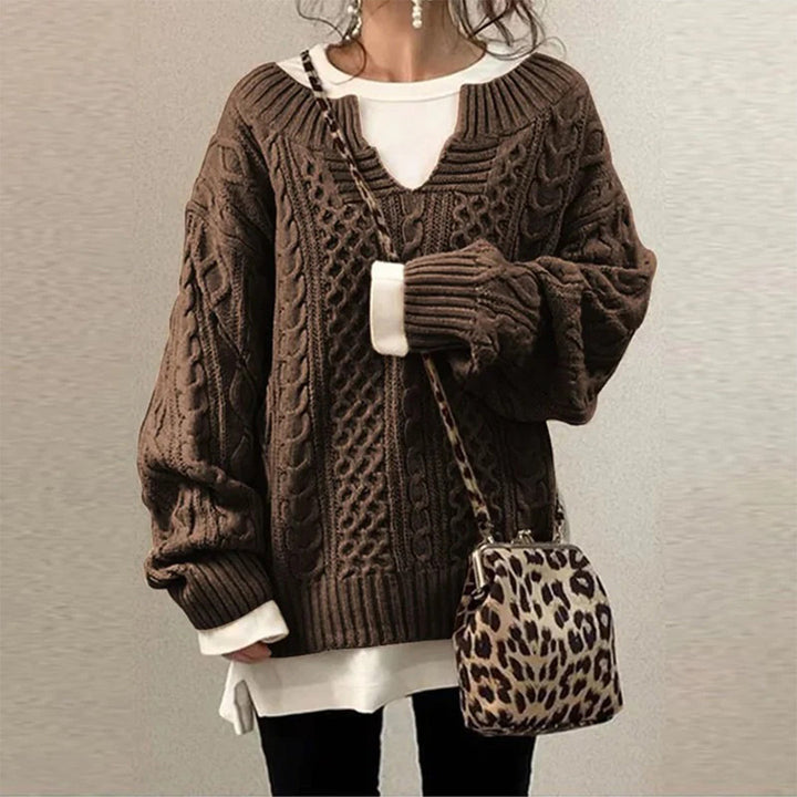 STACY Oversized Knit Jumper