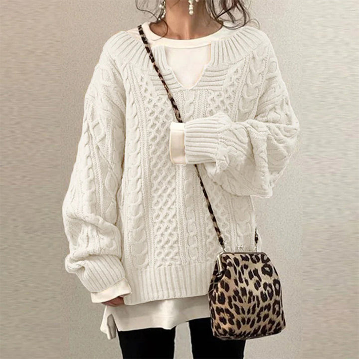 STACY Oversized Knit Jumper