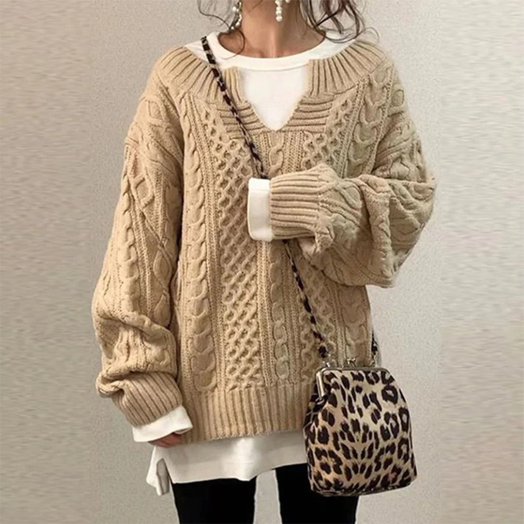 STACY Oversized Knit Jumper