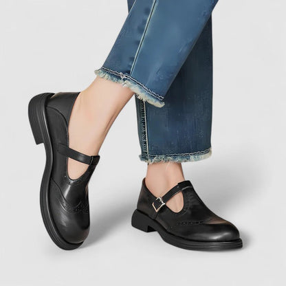 Marie Budapester schoenen met riempjes