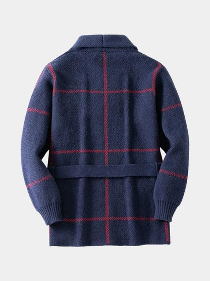 Rom Knit Coat with Belt